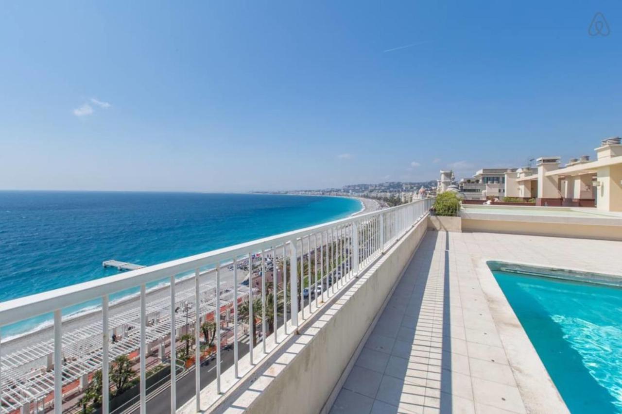 Appartement Royal Promenade Pool Terrace With Sea View à Nice Extérieur photo