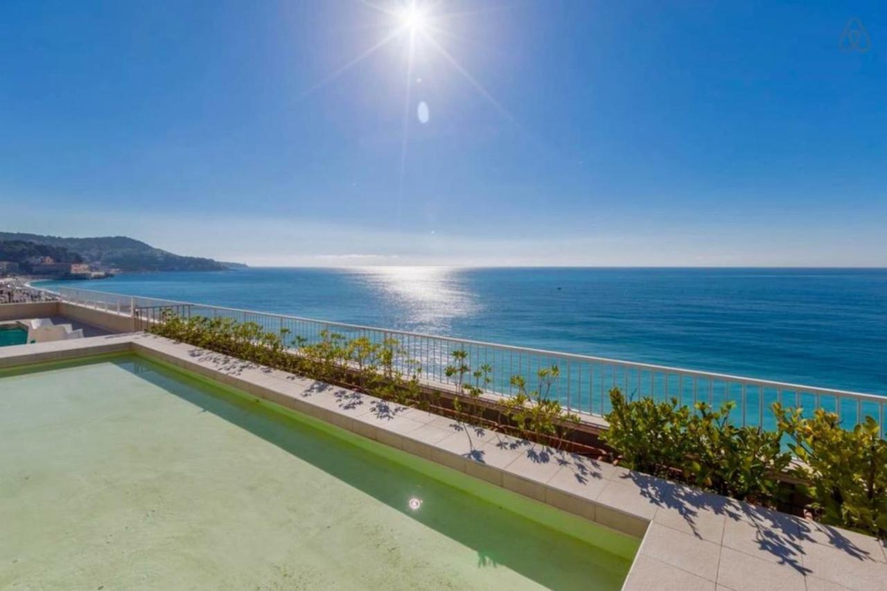 Appartement Royal Promenade Pool Terrace With Sea View à Nice Extérieur photo