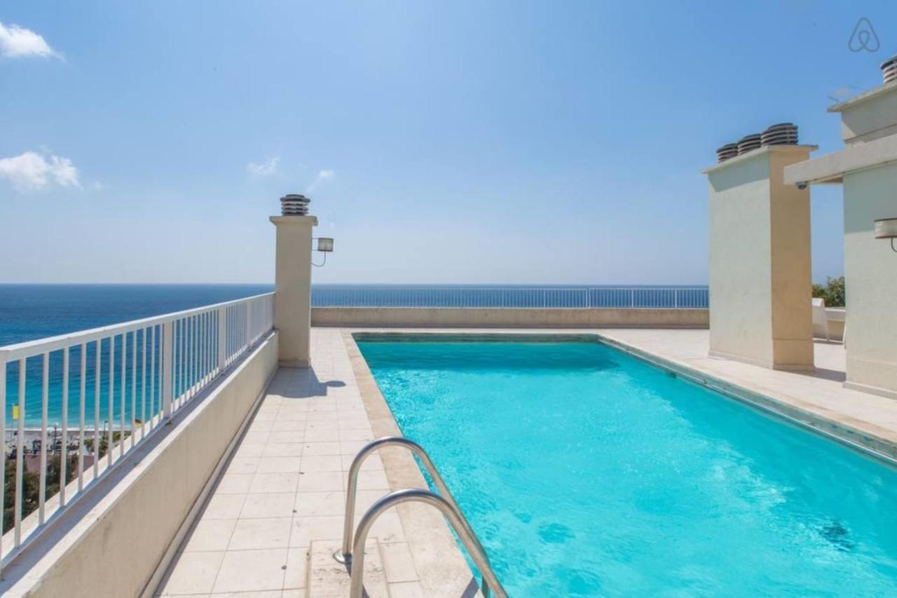Appartement Royal Promenade Pool Terrace With Sea View à Nice Extérieur photo